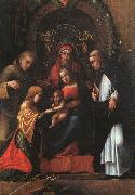 CORNELISZ VAN OOSTSANEN, Jacob The Mystic Marriage of St. Catherine dfg china oil painting artist
